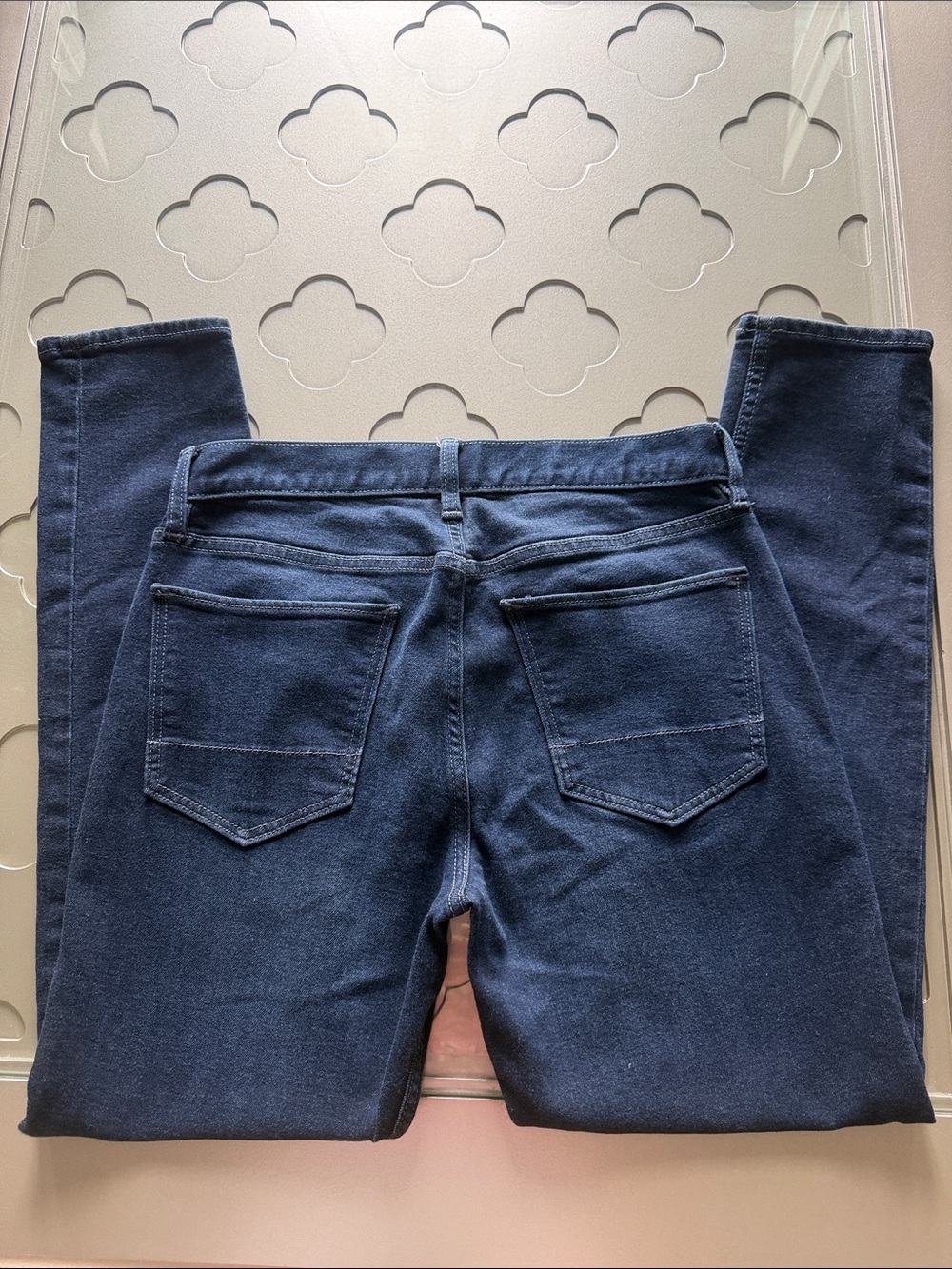 BANANA REPUBLIC Travel Jeans Slim Fit Washed Indigo Stretch Denim Men’s 30x30 - Picture 7 of 12